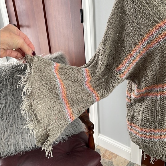 Destroyed Sweater by Three Bird Nest NWT - Picture 5 of 8